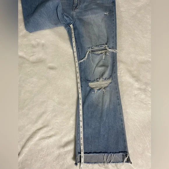 Hidden Los Angeles Distressed High Rise Wide Leg Womens Jeans. Size 30. … - Picture 9 of 10